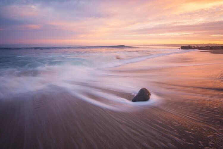 Rock on a beach